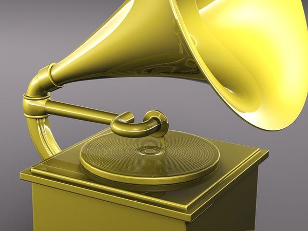 award statue grammy max - Grammy Award by squir